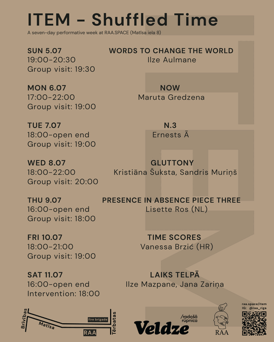 ITEM — Shuffled Time